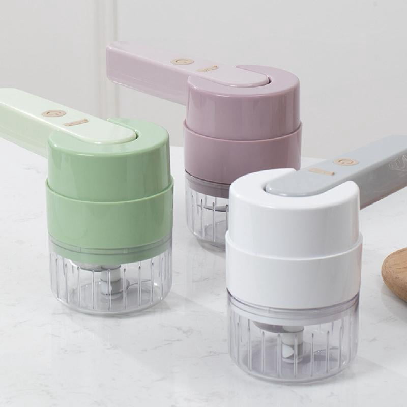 Food Choppers Portable Food Processor Electric Vegetable Slicer and Dicer Pull Mechanism for Onion