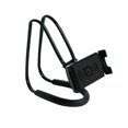 thumbnail image 2 of 360 Degree Rotation Hanging Neck Phone Tablet Holder Bracket Stand,Black, 2 of 8