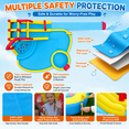 thumbnail image 6 of Neche 222" Giant Large Inflatable Water Slide Bounce House With 750W Blower, Splash Pool, Backyard Water Park for Kids Ages 3-8, Max 500lbs, Indoor & Outdoor Use, 6 of 9