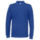 thumbnail image 1 of Cottover - Camiseta de Pique de Manga Larga para Hombre (Azul Real), 1 of 4
