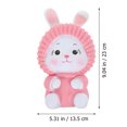 thumbnail image 2 of AURARMLET Cute Bunny Bank for Kids, Plastic Animal Bank, 1 Piece Room Decor and Savings Toy, 2 of 6