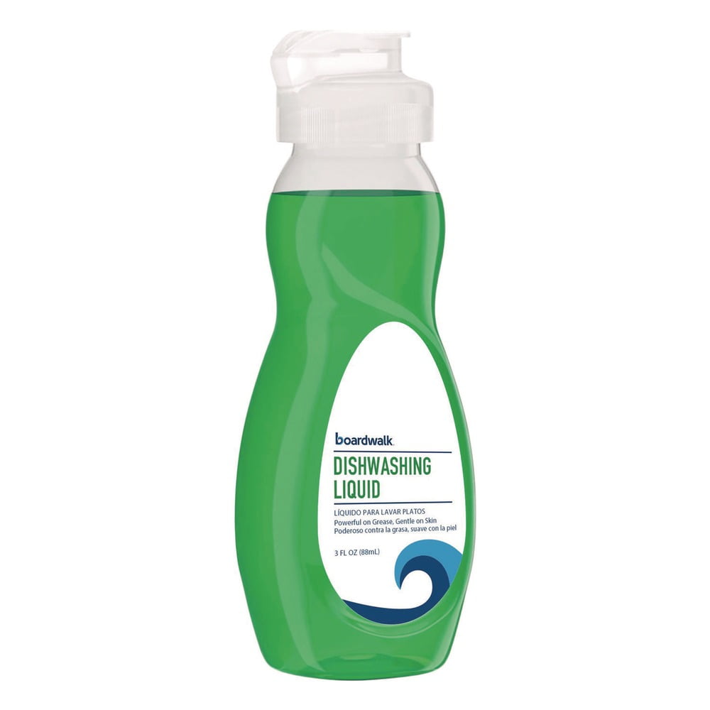 3 oz. Bottle Manual Dish Soap - Fresh Scent (72/Carton)