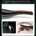 thumbnail image 3 of EXLEAF 2026 New Heated Eyelash Curler, Rechargeable Heated Curler with 3 Temperature Gears, Charging Electric Eyelash Curler for Home, Travel, Salon (Black), 3 of 7