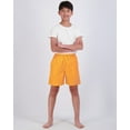 thumbnail image 5 of Real Essentials 3-Pack: Boy's Swim Board Shorts Trunks with Drawstring Beach UPF Swimwear Surf Swimming Short for Boys, 5 of 6