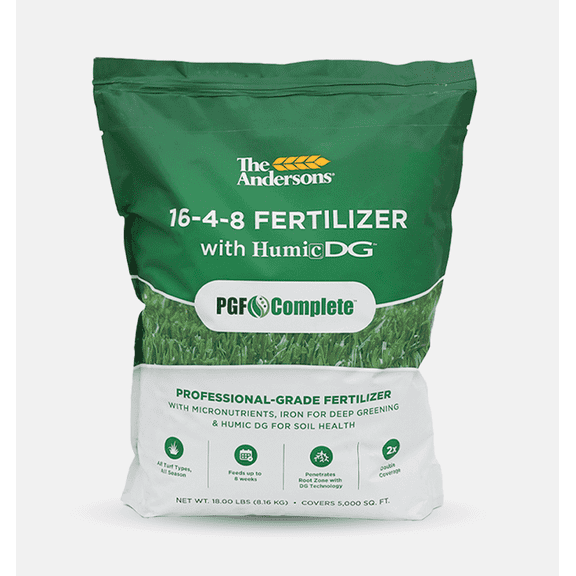 The Andersons Professional PGF Complete 16-4-8 Fertilizer with 7% Humic DG (5,000 sq ft)
