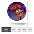 thumbnail image 4 of Lsque inside out 2 Pattern Ceramic Decorative Plate Decorative Plates with Display Stand Personalized Porcelain Plate Ceramic Ornaments for Wall Hanging Decoration-7in, 4 of 6