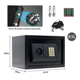 thumbnail image 2 of Caja Fuerte Electrónica De Seguridad Código Digital Malubero Malu1366, 2 of 3
