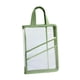thumbnail image 2 of Bolsa organizadora de documentos, maletín portátil transparente, organizador de archivos, Estuche de transporte para papeles, cuadernos, papelería, es Verde, 2 of 8