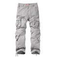 thumbnail image 4 of Matchstick Men's Casual Cargo Pants with Big Pockets for Work Outdoor, 4 of 7