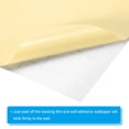 thumbnail image 3 of Unique Bargains Contact Paper, 9.8 Ft x 15.75 Inch PVC Self Adhesive Wallpaper Peel and Stick, Light Yellow, 3 of 6