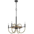 thumbnail image 1 of Lámpara Cal Seagrove, 60 W x 4 pulgadas, metal y cristal, 1 of 5