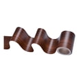 thumbnail image 2 of sunsanly 1 Roll 5CM/10CMx10M Wood Grain Border Sticker Waterproof PVC Self-Adhesive Peel-And-Stick Mirror Frame Kitchen Bathroom Wall Border Decoration Wallpaper, 2 of 8
