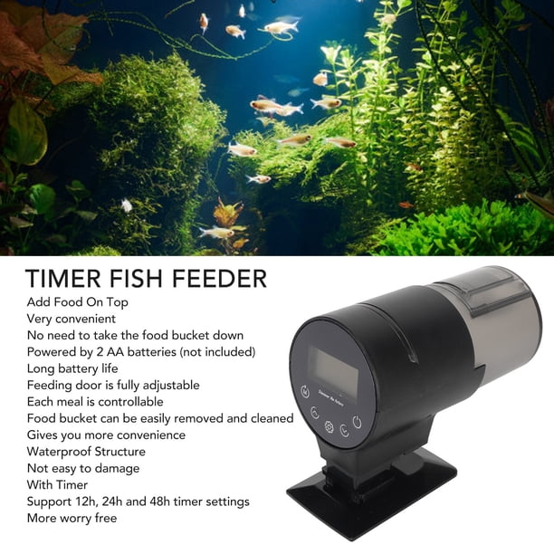 GILLAS Temporizador De Tanque De Acuario, Alimentador Automático Con