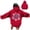 Red, variant on Women's Sweatshirts Winter Oversized Crewneck Long-sleeved Bubble Cuff Drop Shoulder Drawstring Graphiprint Pullover Cotton Hoodie Sweatshirt(Red,XXL)