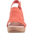 thumbnail image 2 of Clarks 26145428: Women's Annadel Ivory Coral Nubuck Wedge Sandal (8.5 B(M) US Women), 2 of 6