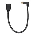 thumbnail image 2 of DisplayPort Cable 1.4, DisplayPort Male To Female Cable, Support Up To 8K/60Hz And 4K/144Hz, 90 Right Angled Display Port Cable For Computer/DVD/Gaming Monitor/Projector, Etc, 2 of 8