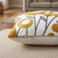 thumbnail image 3 of REGALWOVEN Floral Throw Pillow Covers Pack of 2, Flower Plant Farmhouse Decor Cushion Cover for Home Flower-4 18" x 18", 3 of 7