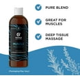 thumbnail image 2 of Sore Muscle Massage Oil for Body - Relaxing Massage Oil for Massage Therapy with Lavender and Rosemary Oils for Muscle Relief - Gentle Warming Massage Oil for Sore Muscles for Pro or Home Use (8oz), 2 of 5