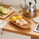 thumbnail image 4 of Small Wicker Basket Rattan Woven Basket For Storing Bread Fruit And Snacks For Kitchen Restaurant Outdoor, 4 of 6