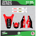 thumbnail image 4 of Kalair GFX Graphics Kit for Kawasaki KX125 (2003-2008) Speed Series, 4 of 5