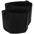 thumbnail image 1 of FUTUREORYY 2Pcs Vegetable Planting Bags 15 Gallon Black Nonwoven Fabric Grow Bags for Healthy Roots, 1 of 8
