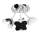 thumbnail image 1 of Bebé Lindo Animal de Dibujos Animados Espiral de Peluche de Juguete Recién Nacido Negro Blanco Coche Asiento Cochecito Colgante Sonajeros Juguete Tipo 1, 1 of 9