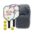 thumbnail image 4 of Professional Pickleball Paddles Pickleball Rackets Ball Set  Comfort Grip Racquets and Carry Bag for Indoor Outdoor Use, 4 of 9