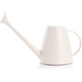 thumbnail image 1 of Regadera de plástico de 0,48 galones/60 oz para interiores y exteriores con pico largo, para plantas de jardín o de interior (blanca), 1 of 7