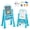 Blue, variant on Costway Kids Art Easel Height Adjustable with 22 Accessories Blue and Red Blue Peach Fuzz Blue & Red