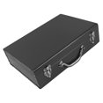 thumbnail image 3 of OULII Durable Tool Storage Box Sturdy Toolbox Metal Black 1Pack for Repair, 3 of 8