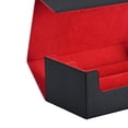 thumbnail image 4 of Bunblic Card Deck Box Portable Collectible 2 Rows Standard Display Game Card Storage Blue Divider Red, 4 of 8