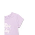 thumbnail image 3 of Garanimals Baby Girl Graphic T-Shirt with Short Sleeves, Sizes 0M-24M, 3 of 3