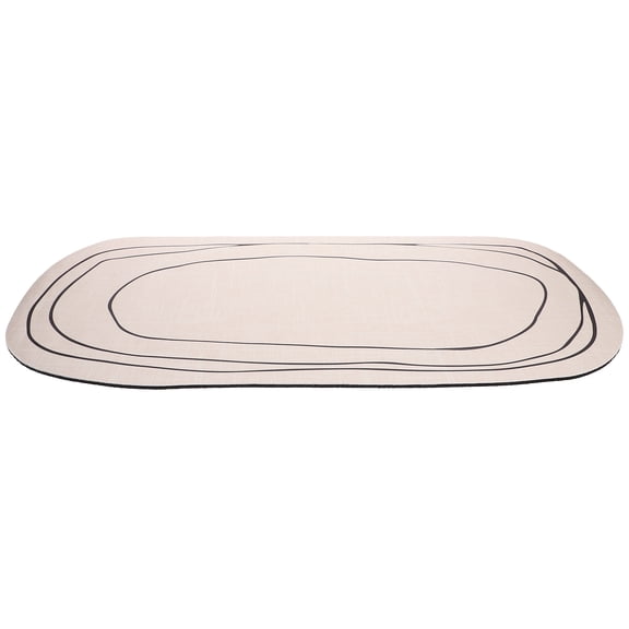 Baluue Quick Absorbent Bath Rug with Nonslip Backing, Soft Floor Mat for Bathroom and Kitchen Use