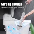 thumbnail image 3 of Toilet Plunger Powerful Manual Drain Unblocker Toilet Clogged Cleaning Tool G, 3 of 5