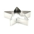 thumbnail image 3 of 6pcs Stars Baking Fondant Biscuit Cookie Cutter Set Biscuit Pastry, 3 of 7