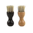 thumbnail image 1 of Shoe Brush Cream Applicator Wooden Shoe Shine Brushes Polish Paste Jar Dauber Bristles, 1 of 5