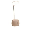 thumbnail image 2 of Xihbxyly Lámpara de Escritorio con Protección Ocular, Luz Led Recargable, Alimentación Por Usb, Brillo Ajustable, Diseño con Clip, Cuello de Cisne Flexible de 360°, Ideal para Estudio En Casa y Dormi, 2 of 6