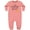 Mauve, variant on I Love My Maw Maw to the Moon and Back Baby Fleece Romper