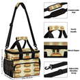 thumbnail image 2 of Herdesigns Burgers Large Insulated Lunch Box for Adults Women Men with Adjustable Shoulder Strap, Fastfood Reusable Cooler Lunch Bag for Offices Picnic Hiking Beach, 2 of 7