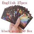 thumbnail image 1 of 5-55 Uds cartas pokemon francaise español tarjetas doradas español inglés lámina oro plata tarjetas Metalicas Charizard Vmax Gx tarjeta de juego, 1 of 6