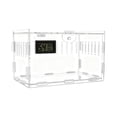 thumbnail image 1 of Almencla Acrylic Spider Enclosure Container Reptile Tank for Hermit Crab Frogs Gerbil S Size Single Grid, 1 of 8