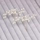thumbnail image 2 of Horquilla de perlas y diamantes de imitación (4 piezas), horquilla de novia, horquilla de mujer, horquilla de boda, horquilla de decoración nupcial para mujer, horquilla de boda, 2 of 5