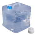 thumbnail image 1 of Wosthever Contenedor de agua esencial para acampar al aire libre de 20 litros con grifo. Cubo plegable. Kits de desorden para acampar 15L, 1 of 6