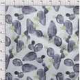 thumbnail image 4 of oneOone Rayon Blue Fabric Cactus Fabric For Sewing Printed Craft Fabric By The Yard 56 Inch Wide, 4 of 5