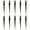 Black, variant on 10cm 3g Artificial Loach Baits Swimbait Wobbler Soft Fishing Lures for Trout