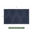 thumbnail image 4 of Martex Restore Fern Cotton Bath Rug, 20" x 32", Navy, 4 of 7