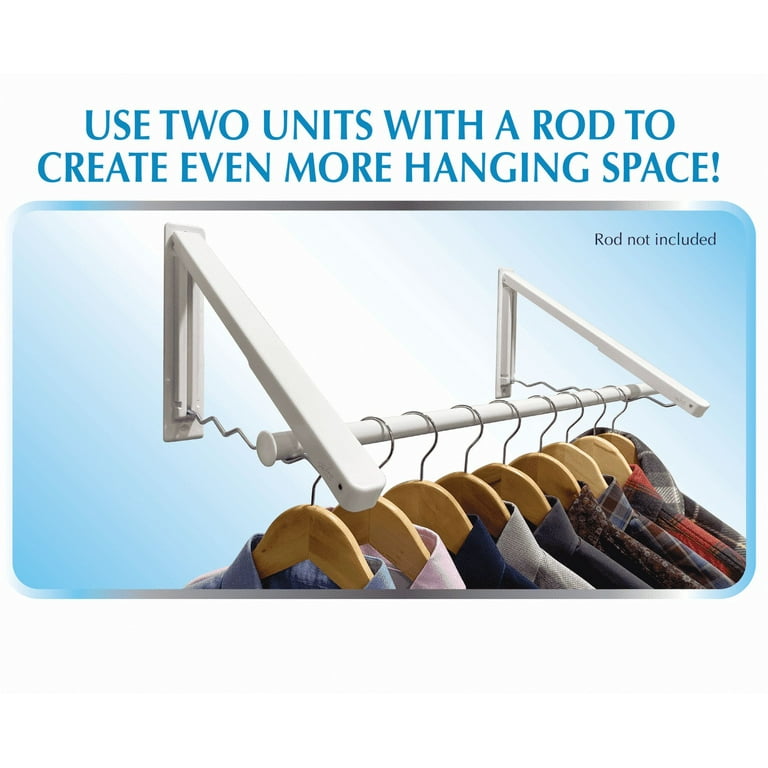 Shark find retractable folding wall hanger sale