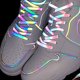 thumbnail image 4 of unbranded 2Pares Cordones Reflectantes En Color Negro Para Zapatillas De Ejercicio Y Running, 4 of 8