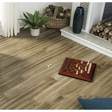 Mojave Dusk 8.5 mm Thickness x 5.12 in. Width x 36.22 in. Length Water Resistant Engineered Bamboo Flooring (10.30 sq. ft. / (Best Engineered Wood Flooring Reviews)