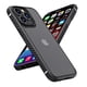 thumbnail image 1 of 1 paquete diseñado para iPhone 14 6.1 'Funda, patrón de fibra de carbono, pegamento duro transparente, cubierta protectora para teléfono a prueba de caídas (negro), 1 of 5